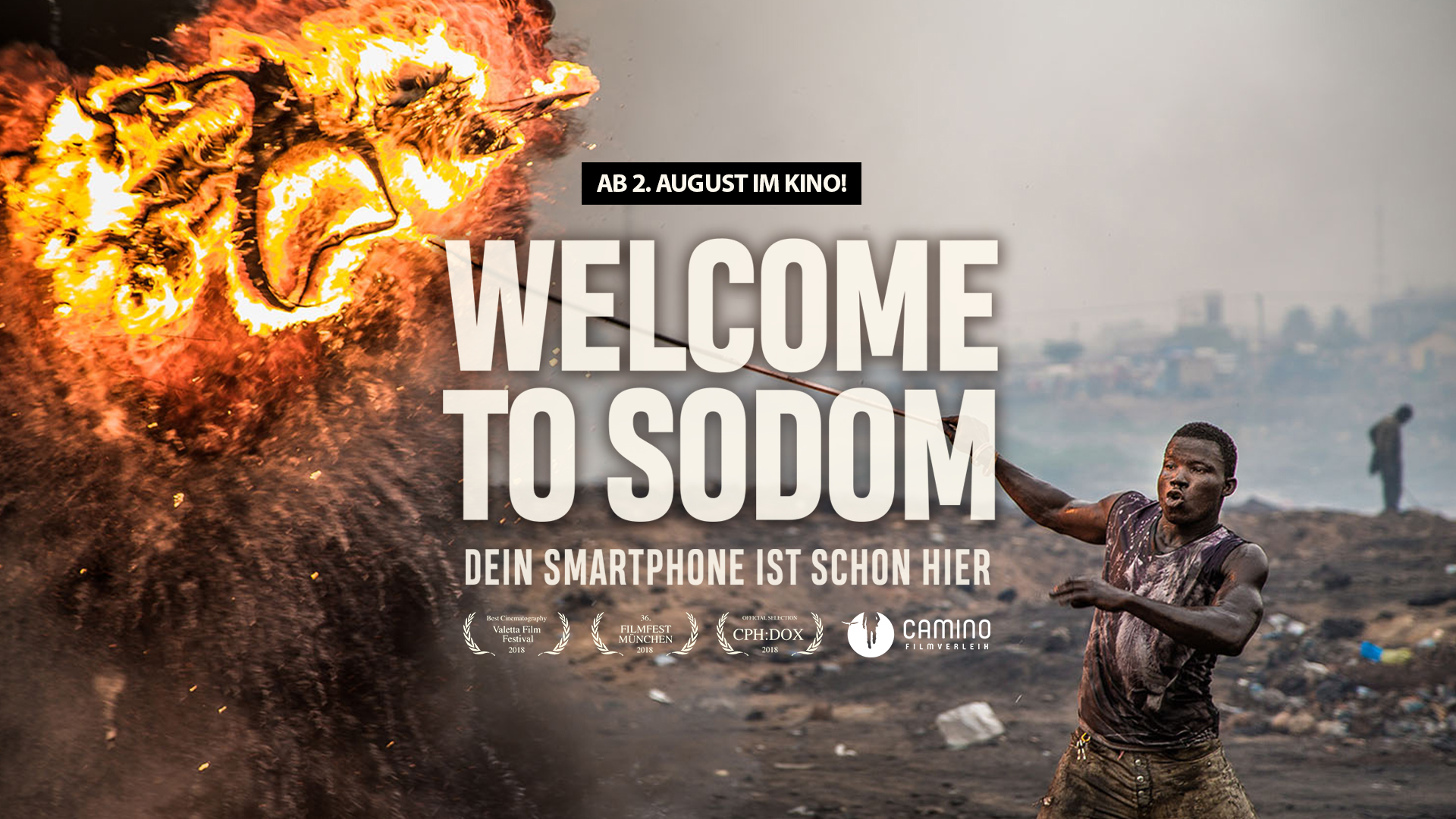 Welcome to Sodom - Dein Smartphone ist schon hier © Camino Filmverleih