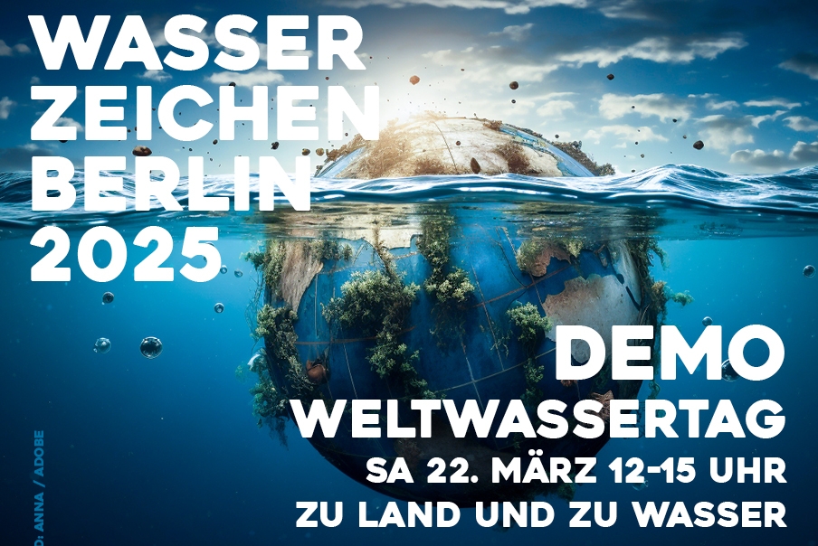 Flyer: WasserZeichenBerlin 2025