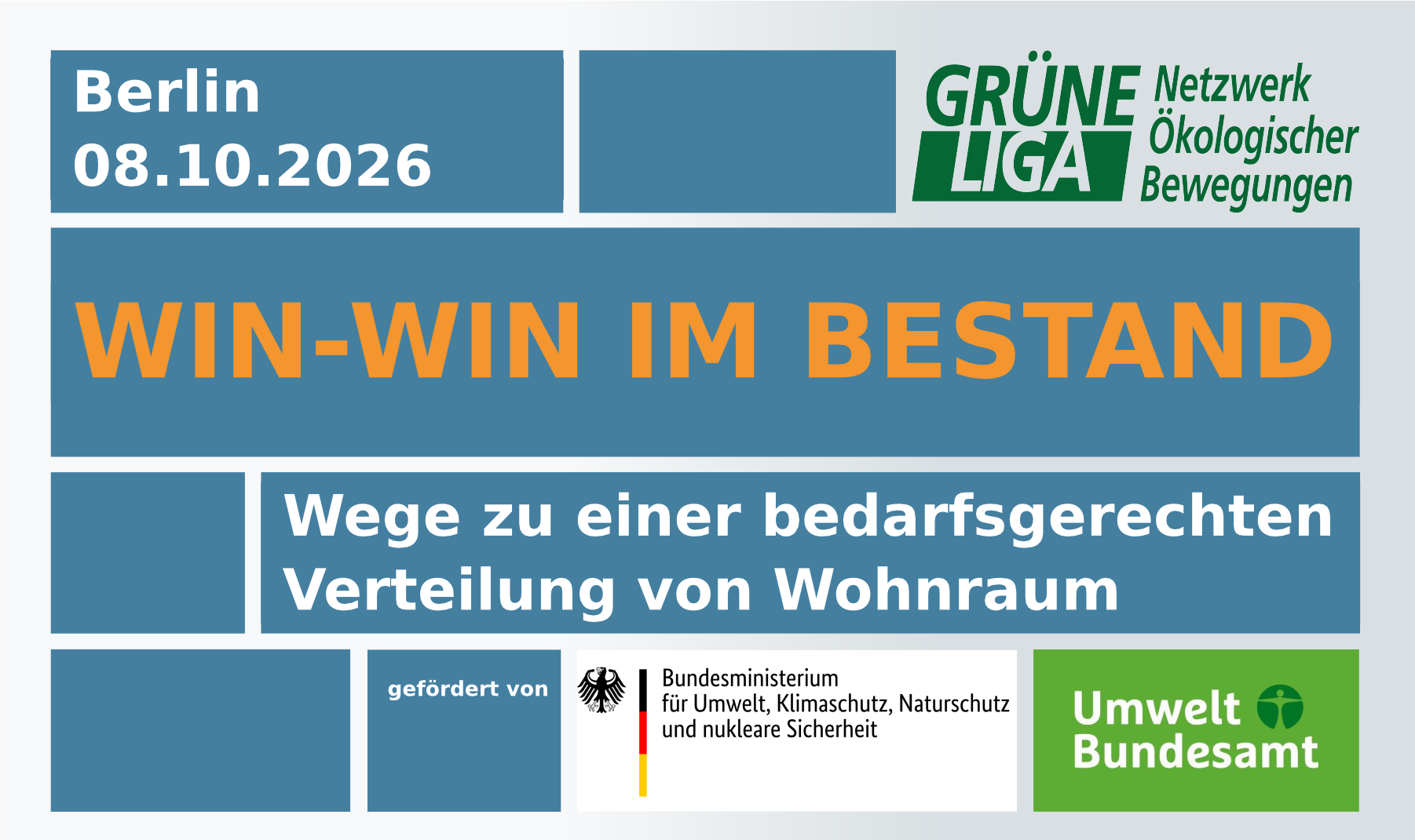 Banner zur Tagung: Win-win im Bestand 
