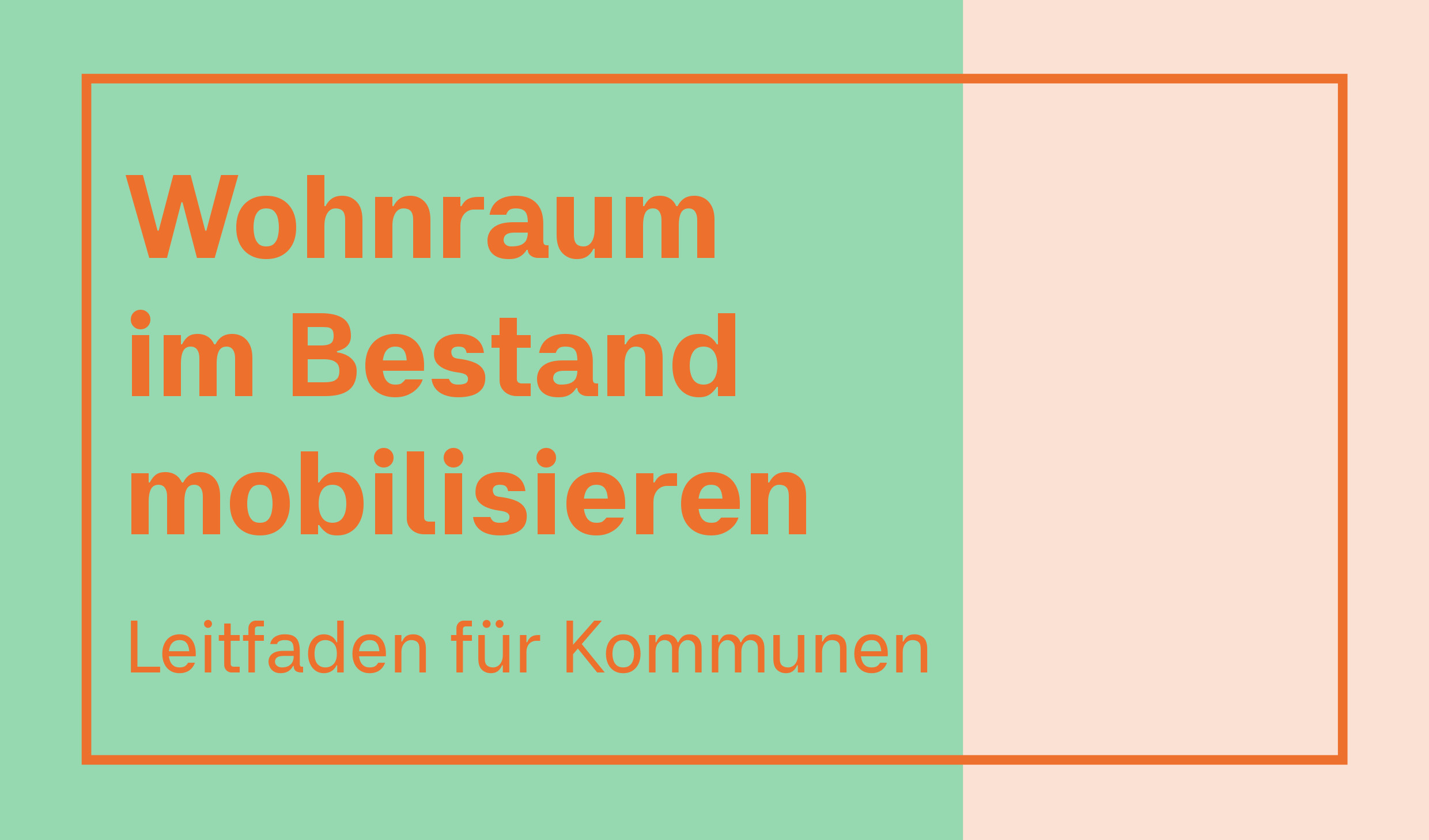 Wohnraum-Leitfaden für Kommunen