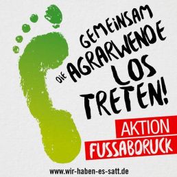 Aktion Fuabdruck